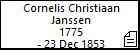 Cornelis Christiaan Janssen