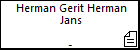 Herman Gerit Herman Jans