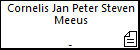 Cornelis Jan Peter Steven Meeus
