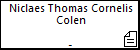 Niclaes Thomas Cornelis Colen