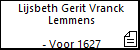 Lijsbeth Gerit Vranck Lemmens