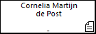 Cornelia Martijn de Post