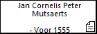 Jan Cornelis Peter Mutsaerts