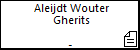 Aleijdt Wouter Gherits