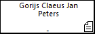 Gorijs Claeus Jan Peters