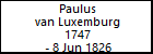 Paulus van Luxemburg