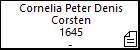 Cornelia Peter Denis Corsten