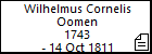 Wilhelmus Cornelis Oomen
