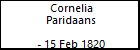 Cornelia Paridaans