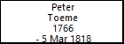 Peter Toeme