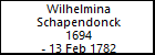 Wilhelmina Schapendonck