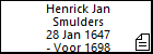 Henrick Jan Smulders
