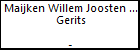 Maijken Willem Joosten Reijnen Gerits