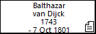 Balthazar van Dijck