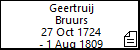 Geertruij Bruurs