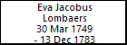 Eva Jacobus Lombaers