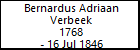 Bernardus Adriaan Verbeek