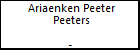 Ariaenken Peeter Peeters
