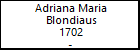 Adriana Maria Blondiaus