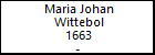Maria Johan Wittebol