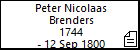 Peter Nicolaas Brenders