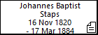 Johannes Baptist Staps