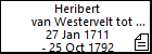 Heribert van Westervelt tot Essenburg