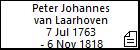 Peter Johannes van Laarhoven
