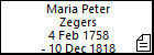 Maria Peter Zegers