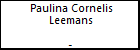 Paulina Cornelis Leemans
