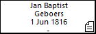 Jan Baptist Geboers