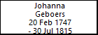 Johanna Geboers