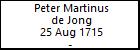 Peter Martinus de Jong