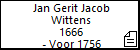 Jan Gerit Jacob Wittens