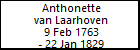 Anthonette van Laarhoven