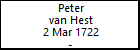 Peter van Hest