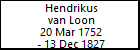 Hendrikus van Loon
