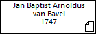 Jan Baptist Arnoldus van Bavel