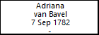 Adriana van Bavel