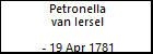 Petronella van Iersel