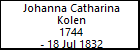 Johanna Catharina Kolen
