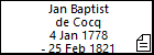 Jan Baptist de Cocq
