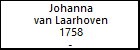 Johanna van Laarhoven