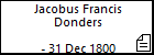 Jacobus Francis Donders