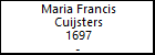 Maria Francis Cuijsters