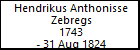 Hendrikus Anthonisse Zebregs