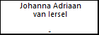 Johanna Adriaan van Iersel