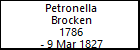 Petronella Brocken