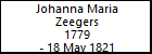 Johanna Maria Zeegers