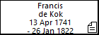 Francis de Kok